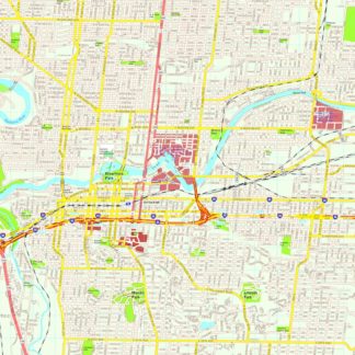 Spokane map