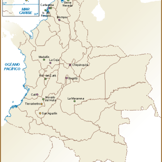 Colombia mapa interes turistico