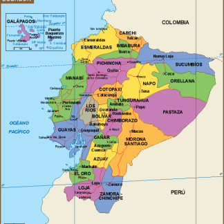 Ecuador mapa