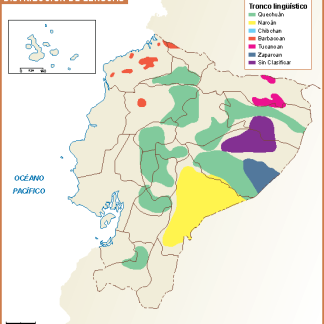 Ecuador mapa lenguas