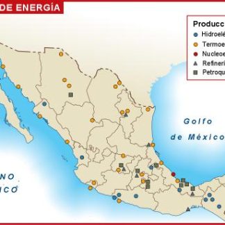 Mexico mapa energia