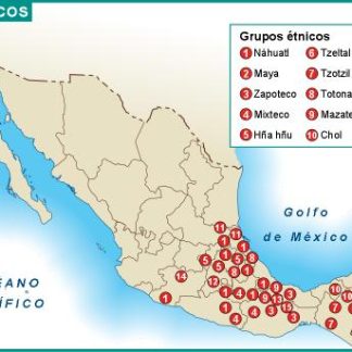 Mexico mapa etnico