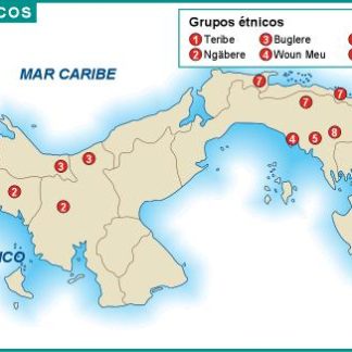 Panama mapa etinicos