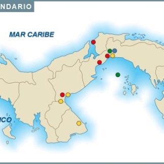 Panama mapa secundario