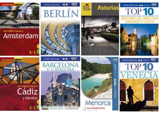Mapas para guías de viaje internacionales